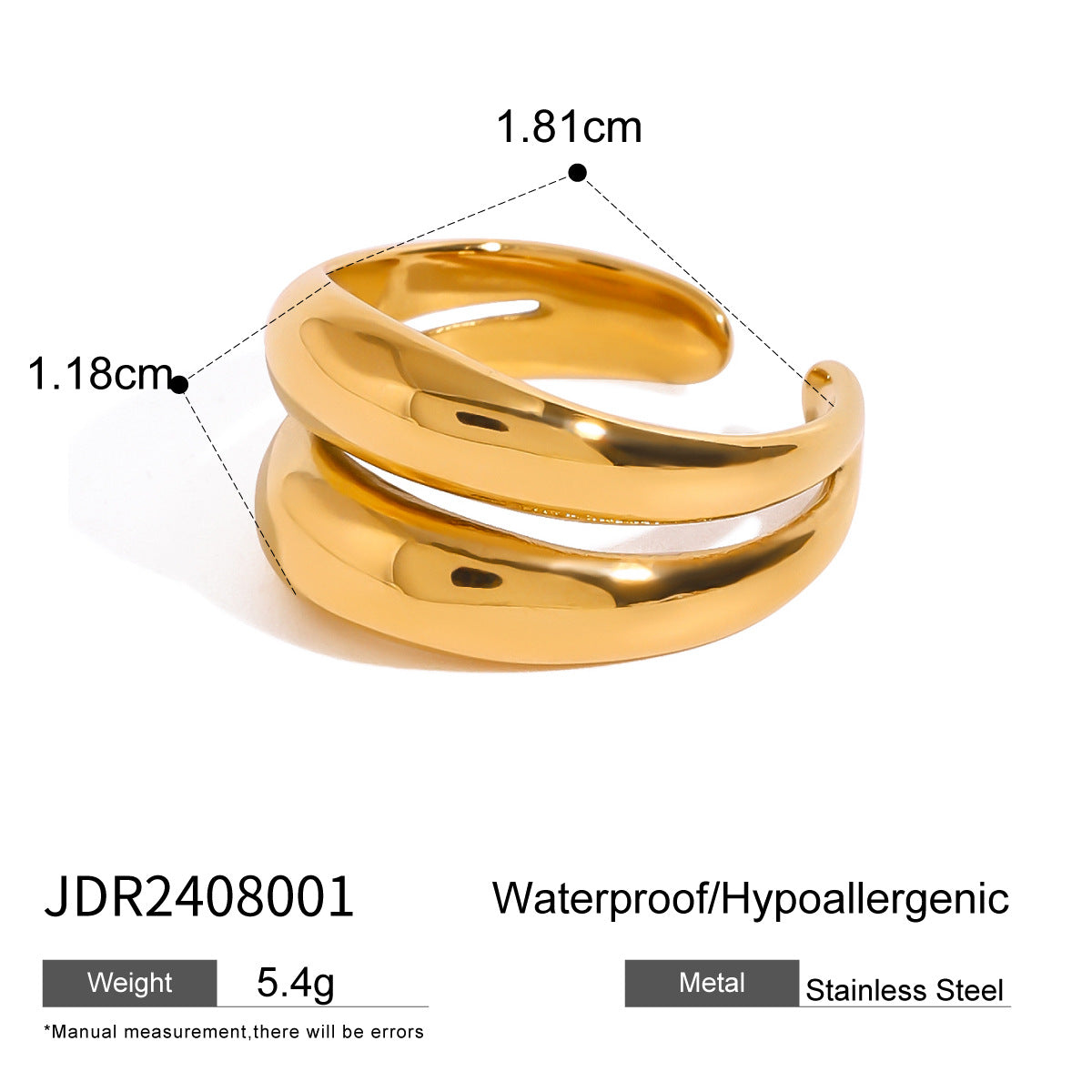 High-grade Special Interest Light Luxury Ring