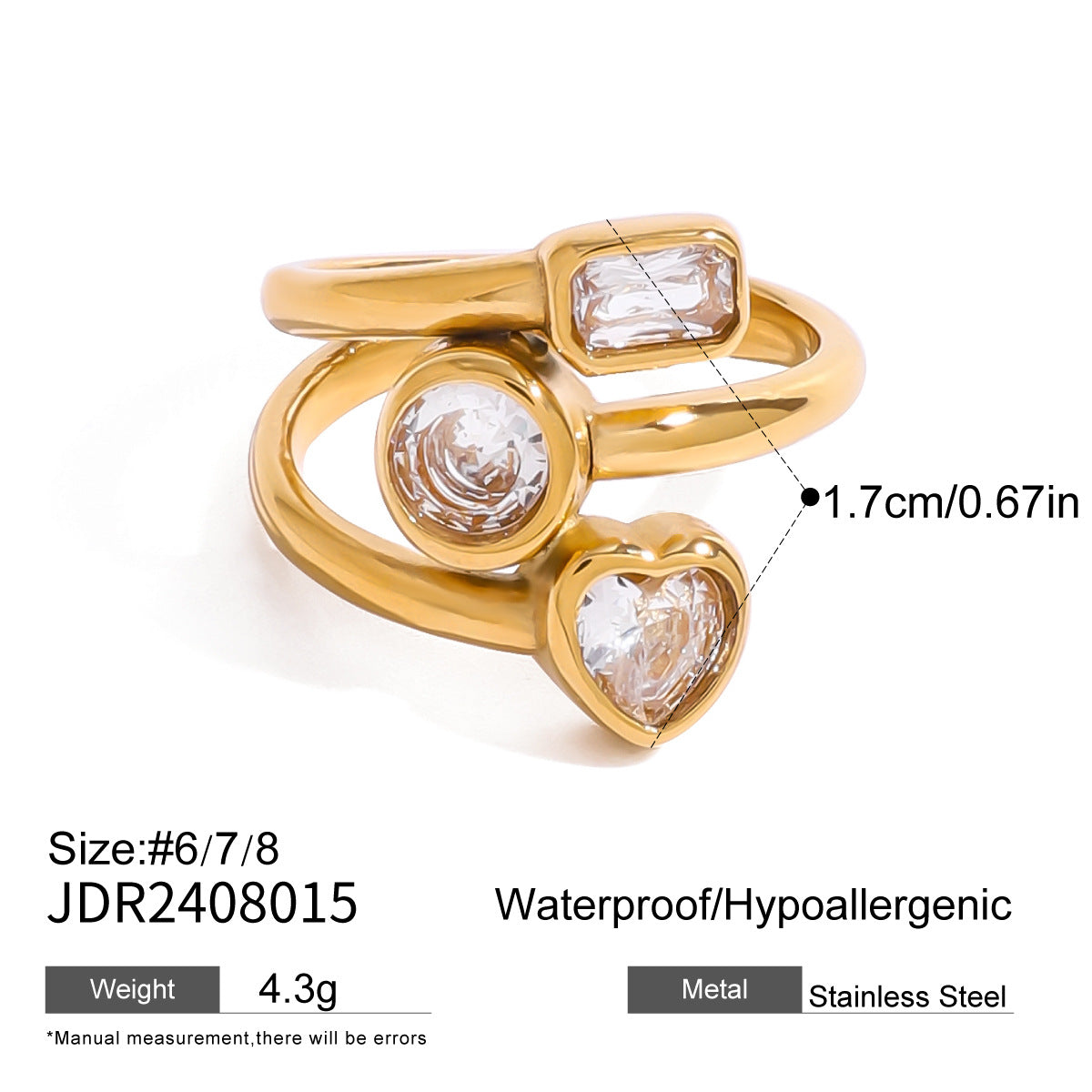High-grade Special Interest Light Luxury Ring