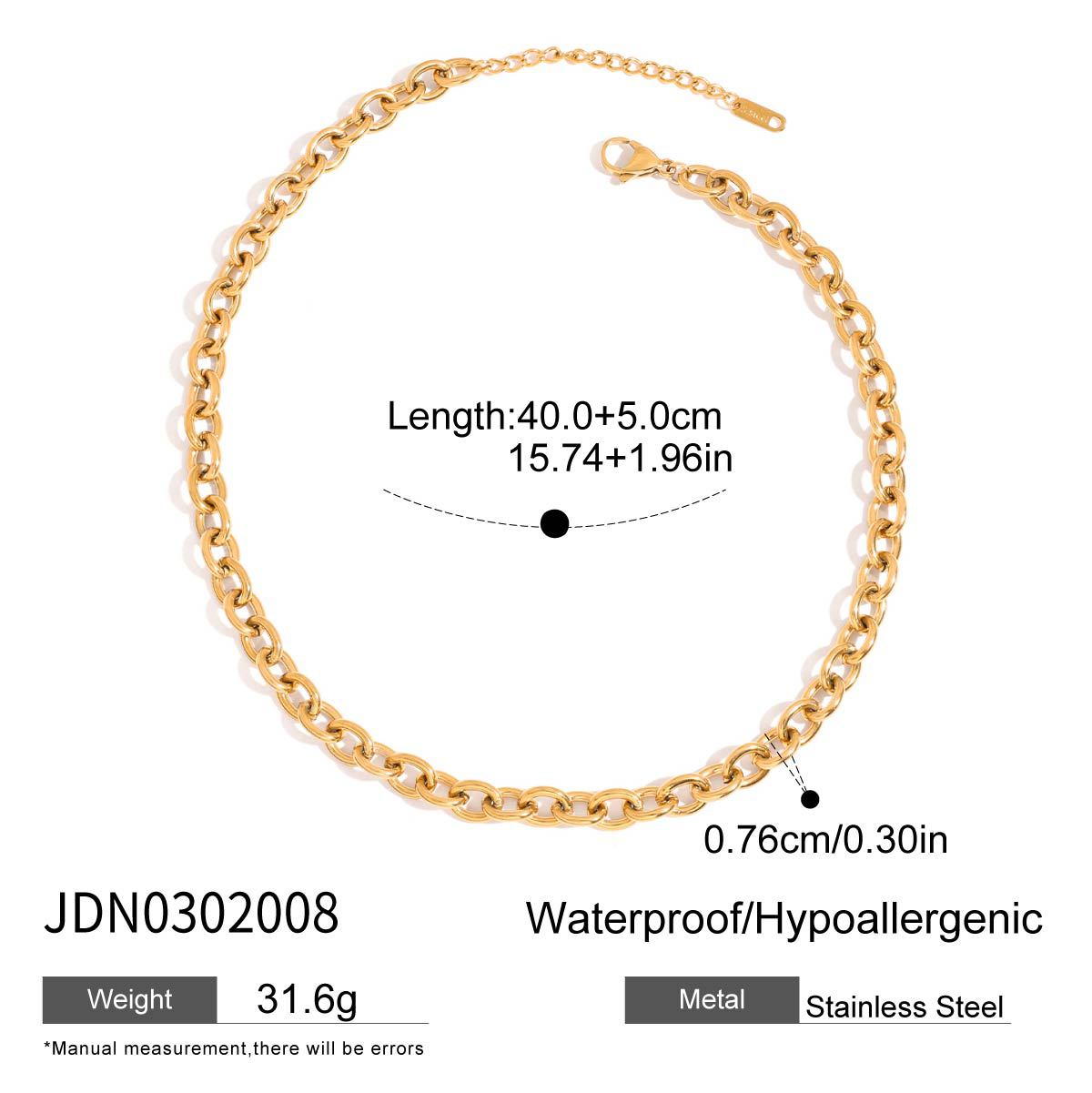 Womens Lightweight Luxury Titanium Steel Necklace With A Heart-shaped Zircon Charm