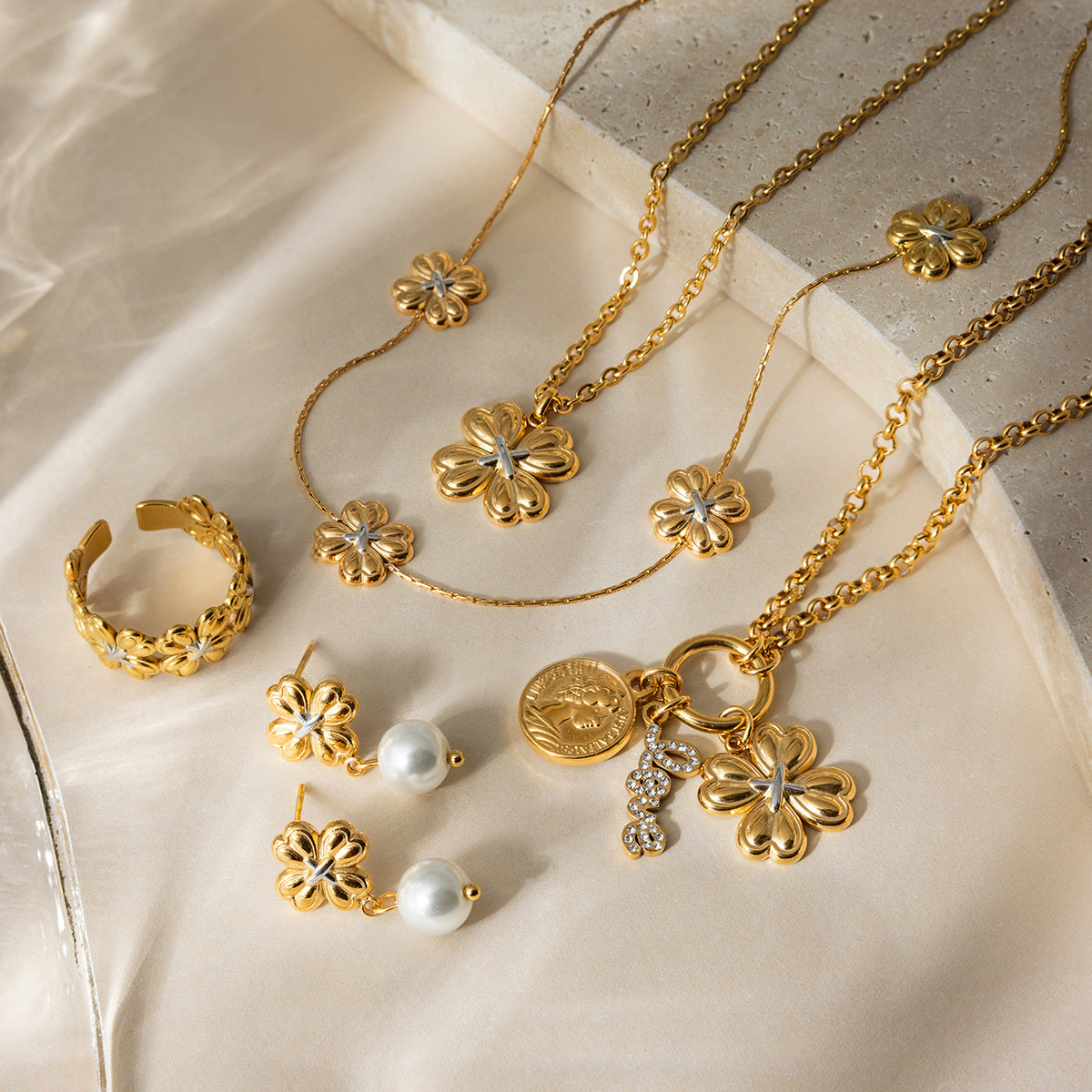 Stylish And Minimalist Alloy Jewelry For Women