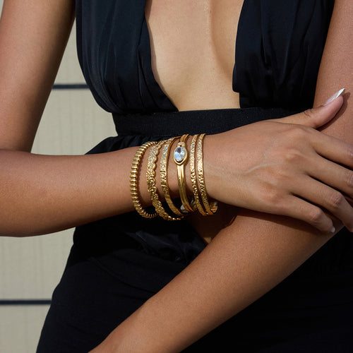 18K Gold Bracelet Light-luxury High-end Feel