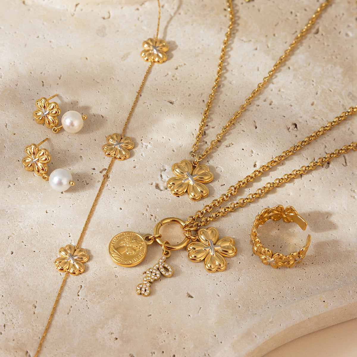 Stylish And Minimalist Alloy Jewelry For Women