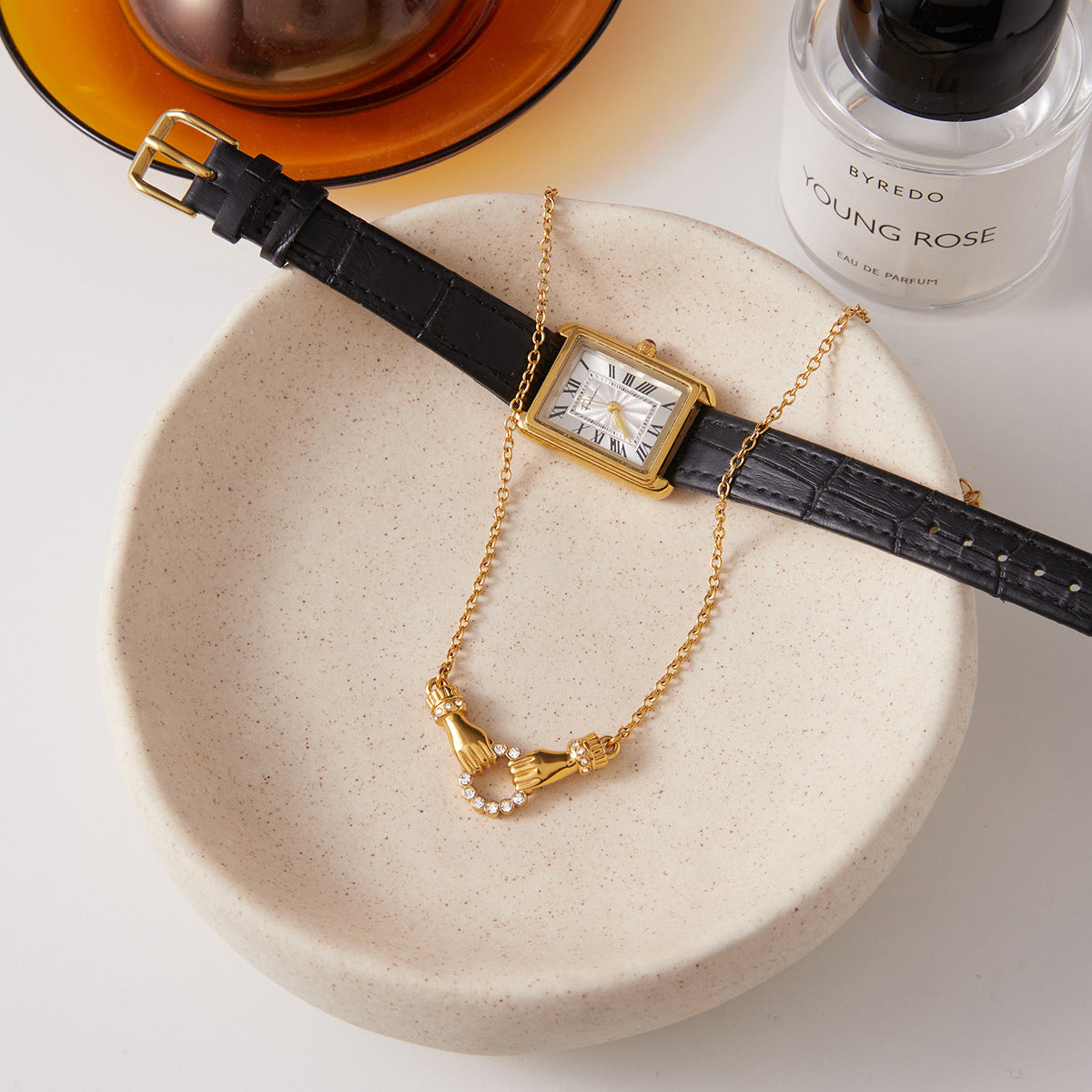 Friendship Hand Sweater Necklace For Women