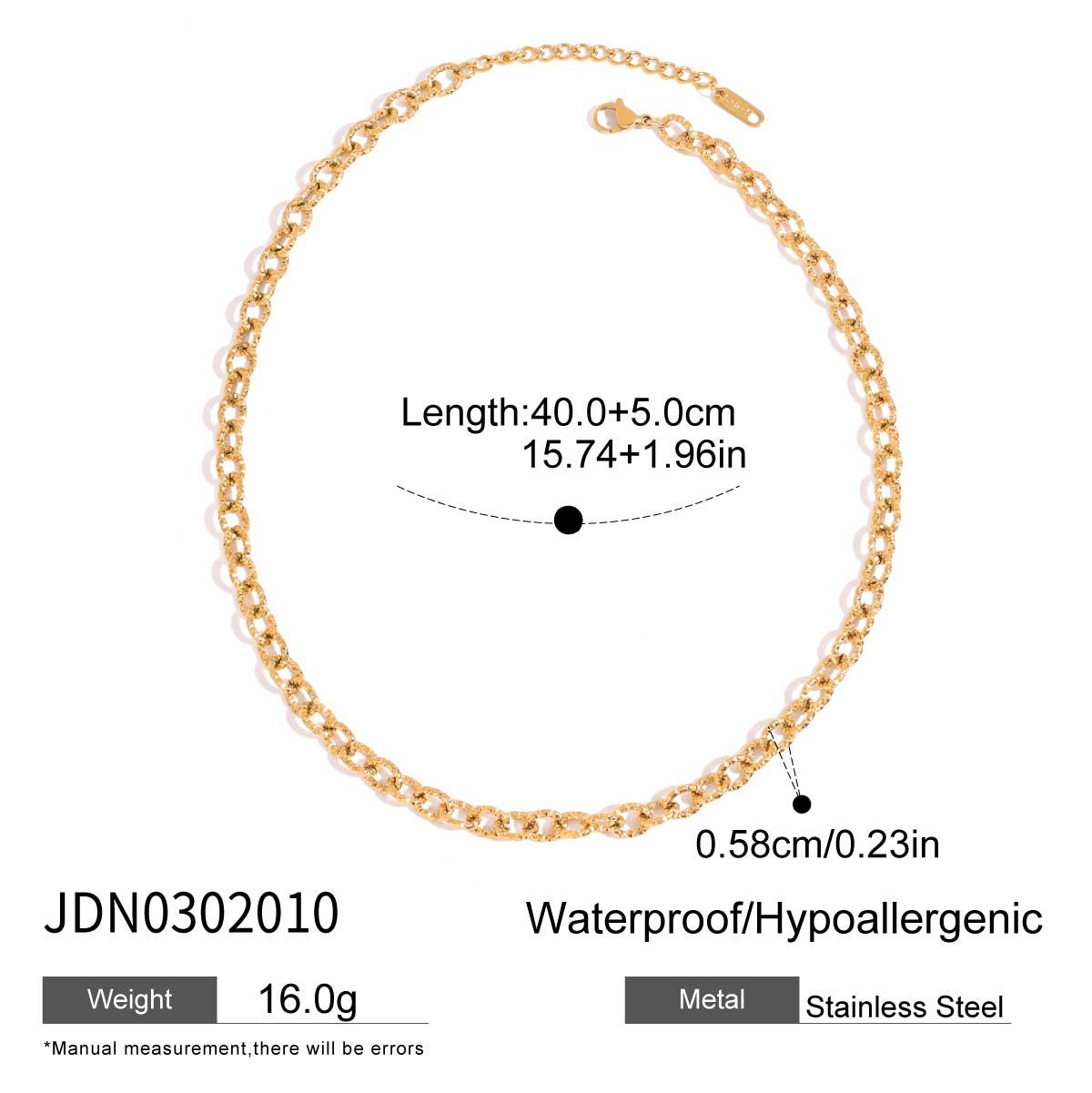 Womens Lightweight Luxury Titanium Steel Necklace With A Heart-shaped Zircon Charm