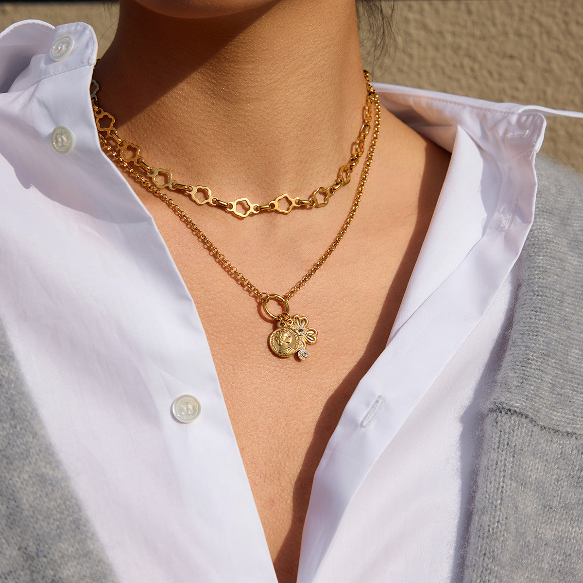 Stylish And Minimalist Alloy Jewelry For Women