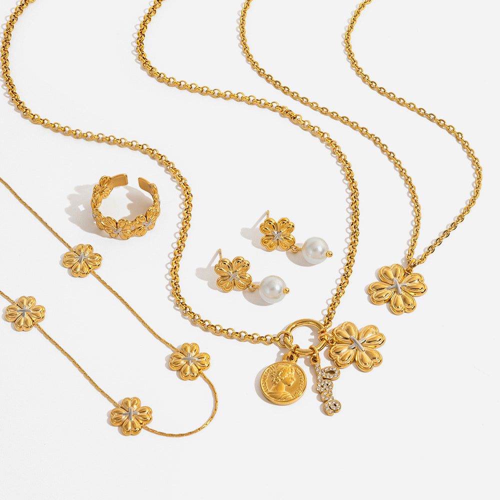 Stylish And Minimalist Alloy Jewelry For Women