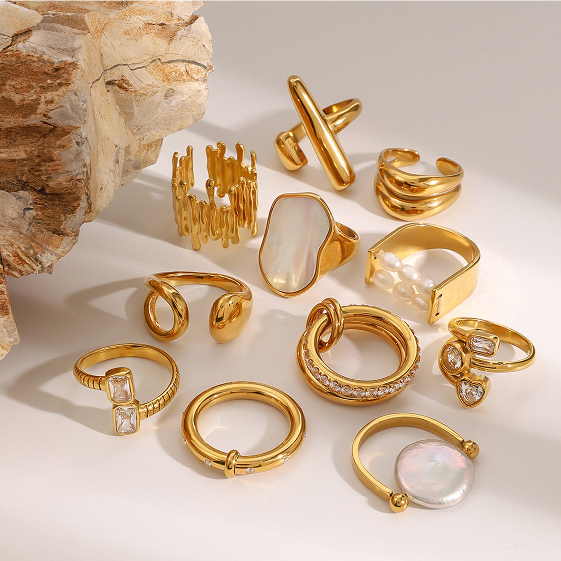 High-grade Special Interest Light Luxury Ring