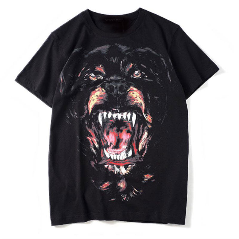 Rottweiler Barking Dogs Graphic T-Shirts watereverysunday