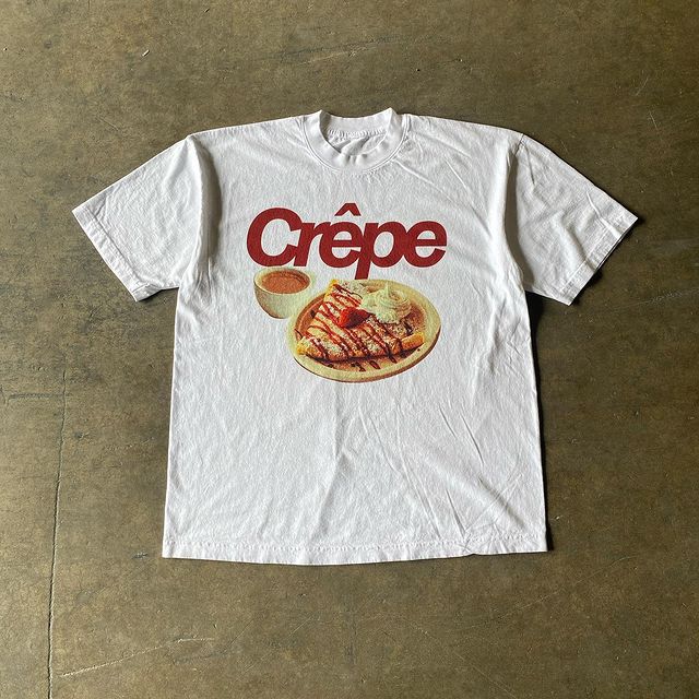 Vintage Food Graphic Prints T-Shirts - 4 Menus watereverysunday