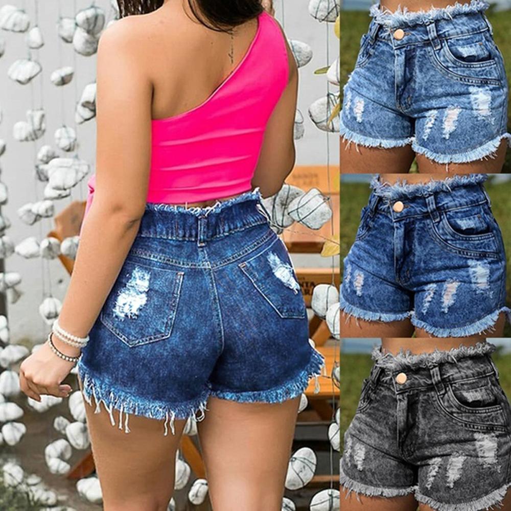 tassel jeans short